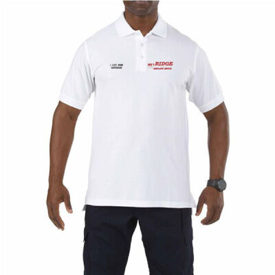 Ridge - 5.11 100% Pique Cotton EMS Supervisor Professional Polo  Thumbnail