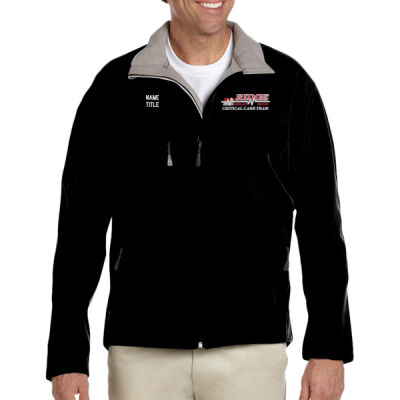 NO PATCHES - Critical Care Men's Soft Shell Jacket Thumbnail